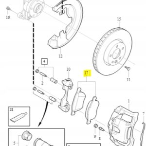 Klocki hamulcowe przód Volvo S60 S80 V60 V70 XC70 - obrazek 2