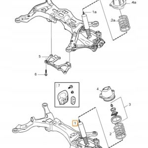 amortyzator tylny volvo S80 V70 S60 XC70 30635186 - obrazek 2