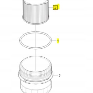 Filtr oleju Volvo V70 XC90 XC60 XC40 XC70 32140029 - obrazek 3