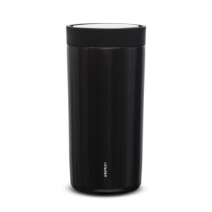 Kubek termiczny czarny 400ml Stelton Volvo OE - obrazek 2