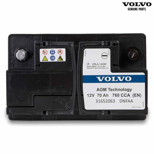 Akumulator 12V 760A 70Ah Volvo