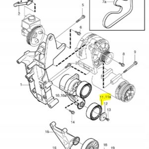 Rolka napinacza Volvo D5244 30637962 - obrazek 2