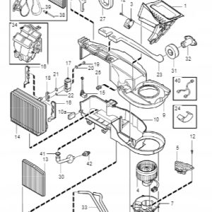 Filtr kabinowy Volvo S80 V70 XC70 XC90 30630755 - obrazek 2